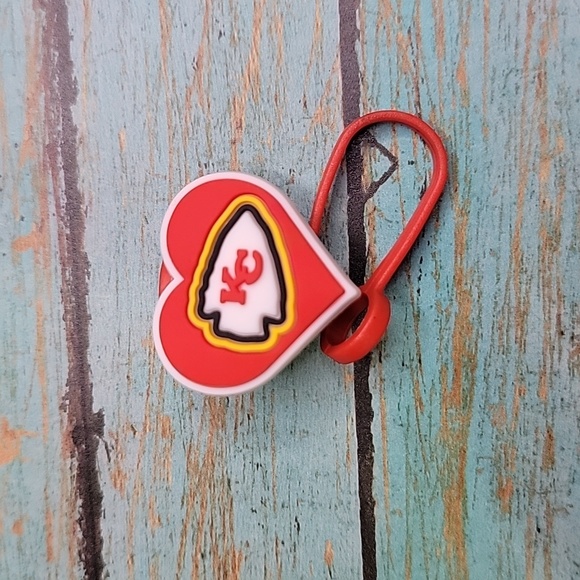 Kansas City Chiefs Straw Topper - Picture 3 of 5